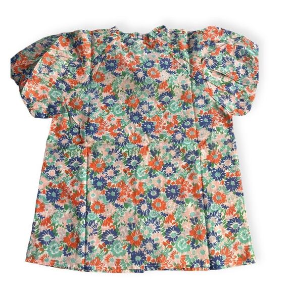 Banjanan Tammy Buttondown Floral Blouse New With Tags - Picture 9 of 9